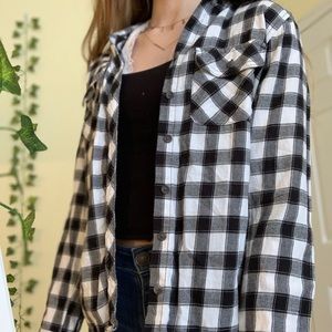 Black and White Flannel